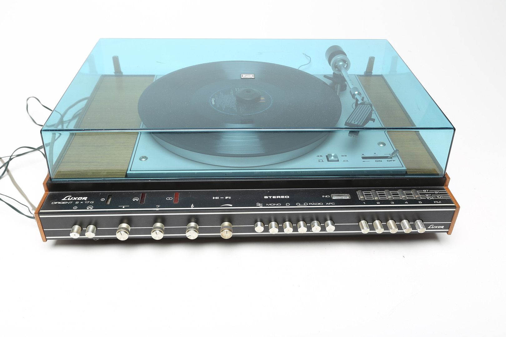 VINYLSPELARE, Luxur, Hi-Fi, Stereo.
