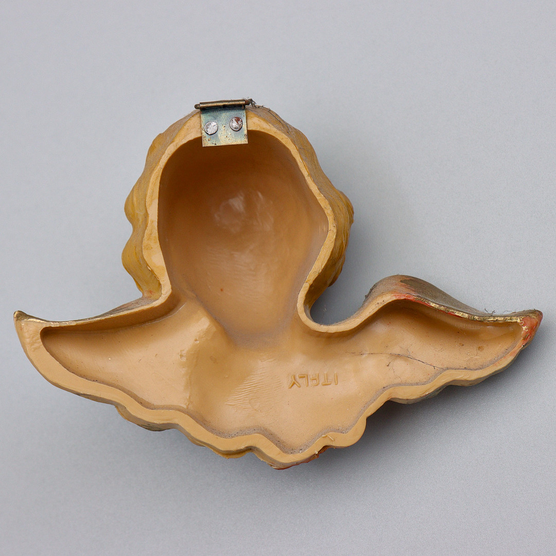 FIGURINER "KERUBER/ÄNGLAR", ITALIEN, HÅRDPLAST, 1900-TALETS ANDRA HÄLFT.