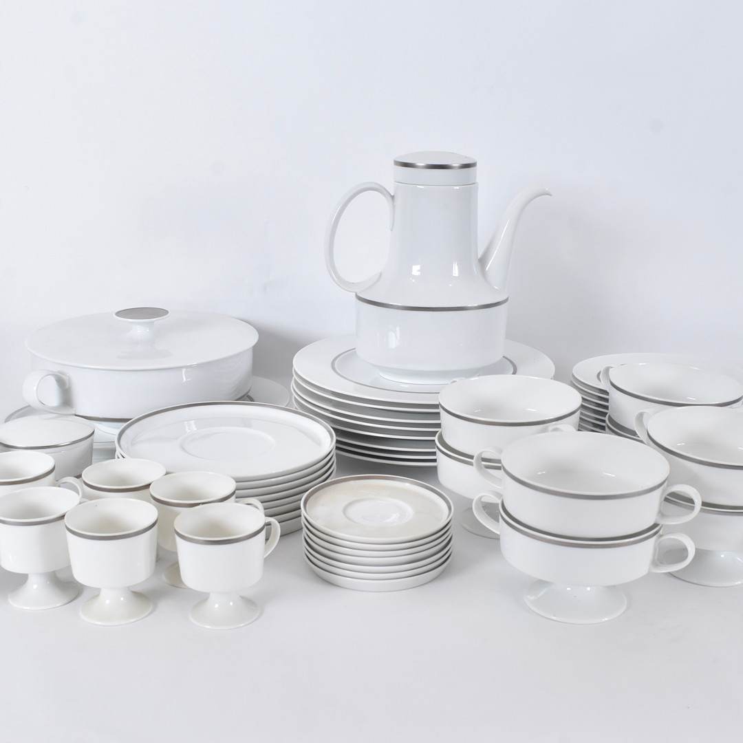 KAFFE OCH MATSERVIS, 52 delar, porslin, Rosenthal, Tyskland.