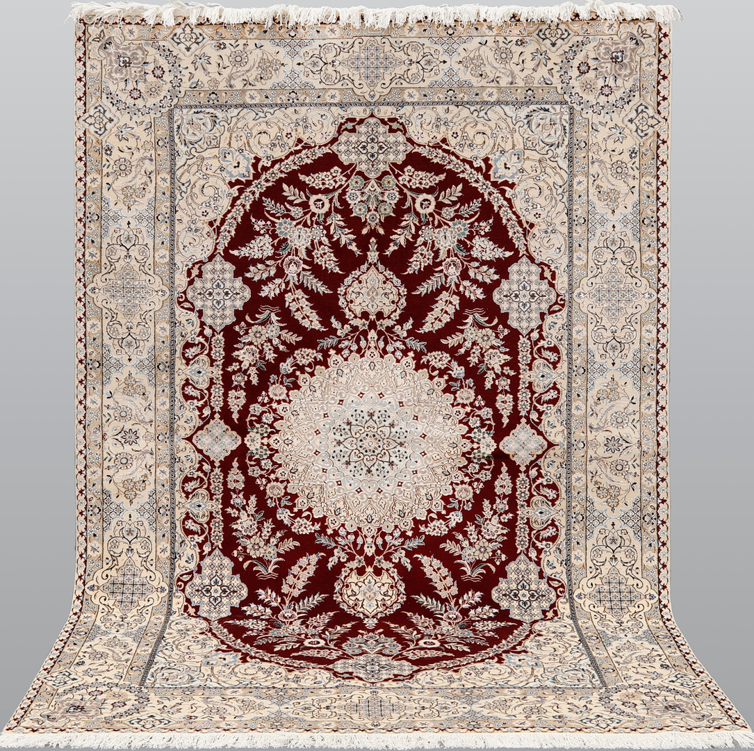 ORIENTMATTA. Nain part silk, s.k 6 LAA ca 800.000 knutar/kvm, 239 x 155 cm.