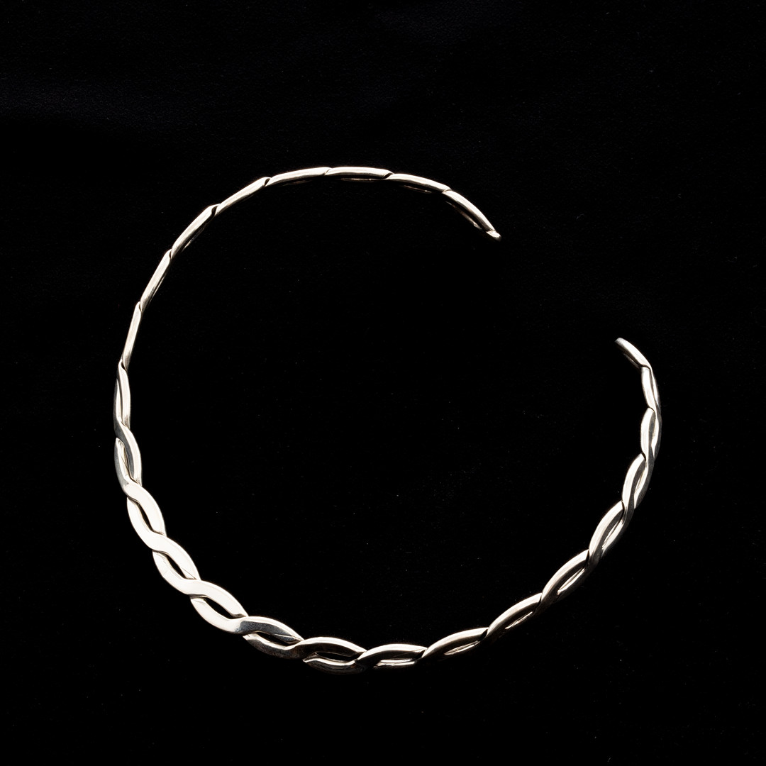 STELT HALSBAND, Sterling Silver, Mexico.