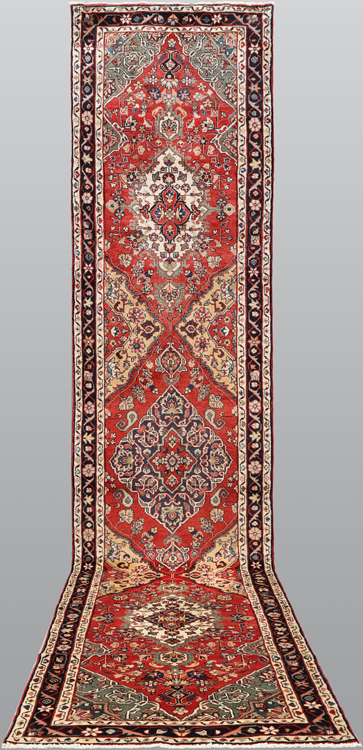 ORIENTMATTA, Mehraban, gallerimodell, handknuten, ca 530 x 115 cm.