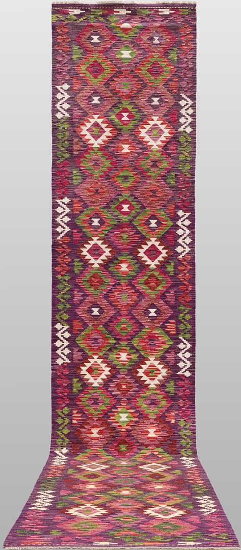 OREINTMATTA, kelim, klassisk design gallerimodell, ca 489 x 80 cm.