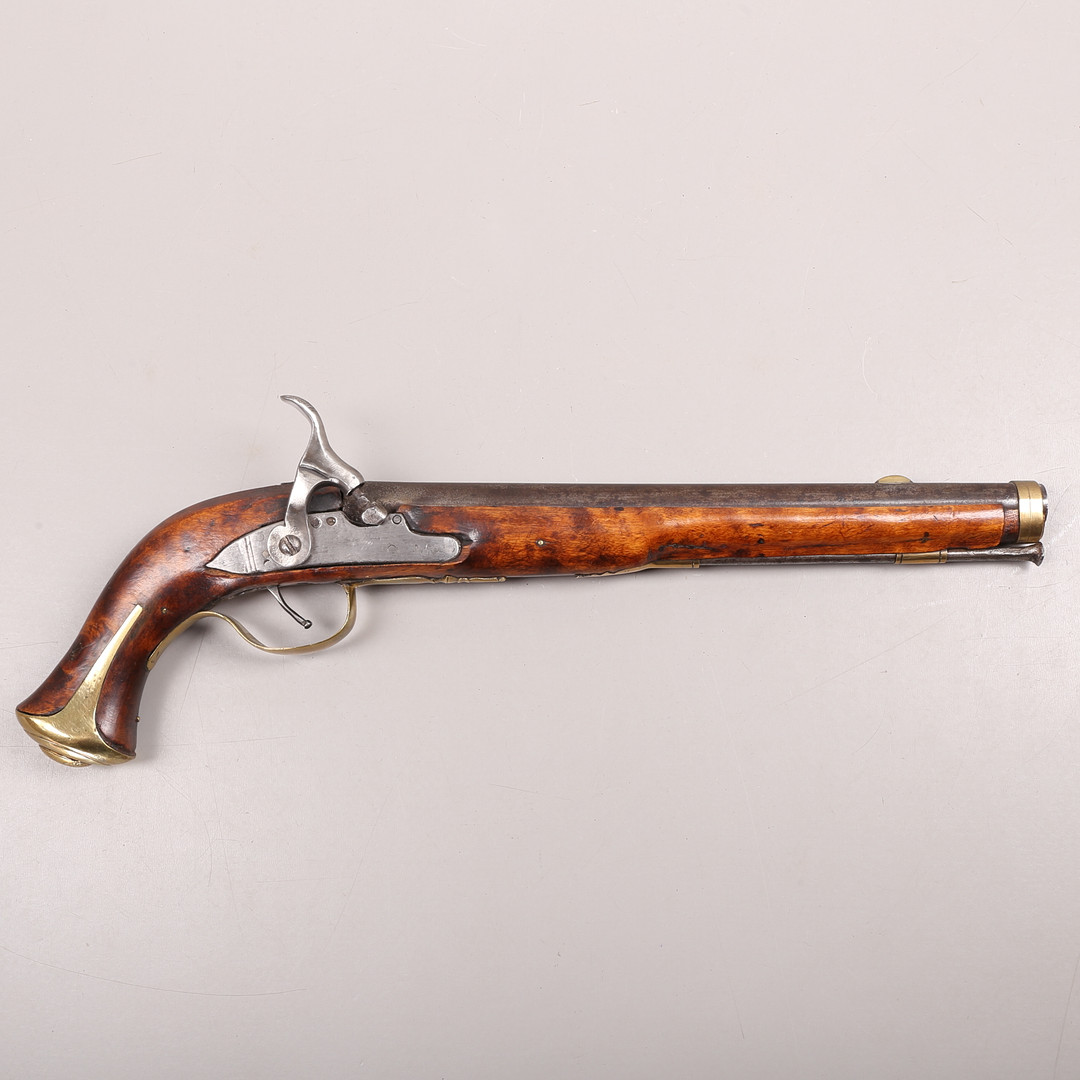 SLAGLÅSPISTOL, 1700-tal.