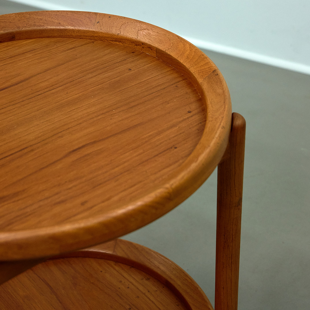 HANS BØLLING. für Salin Möbler. Barwagen / Servierwagen, Teak, Dänemark, 1960er Jahre.