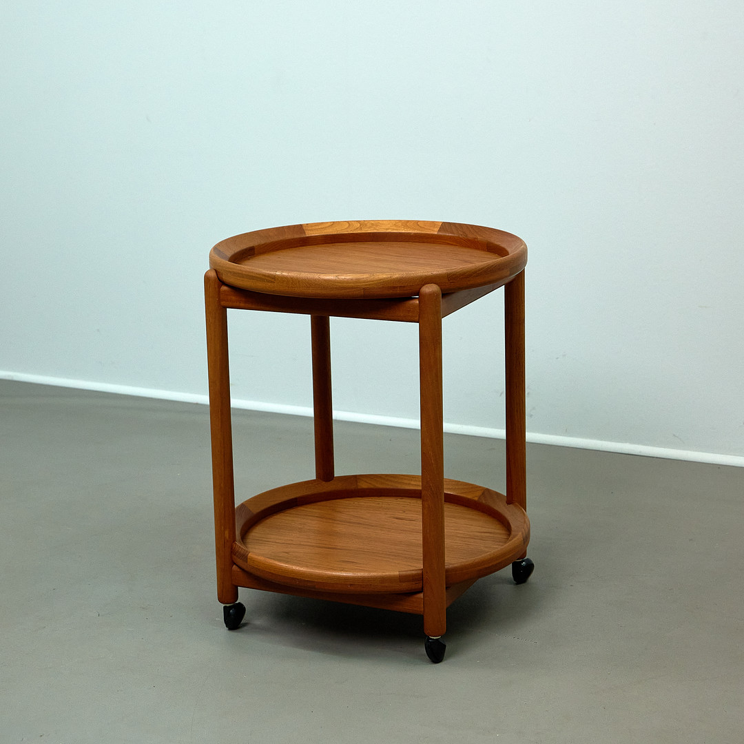 HANS BØLLING. für Salin Möbler. Barwagen / Servierwagen, Teak, Dänemark, 1960er Jahre.