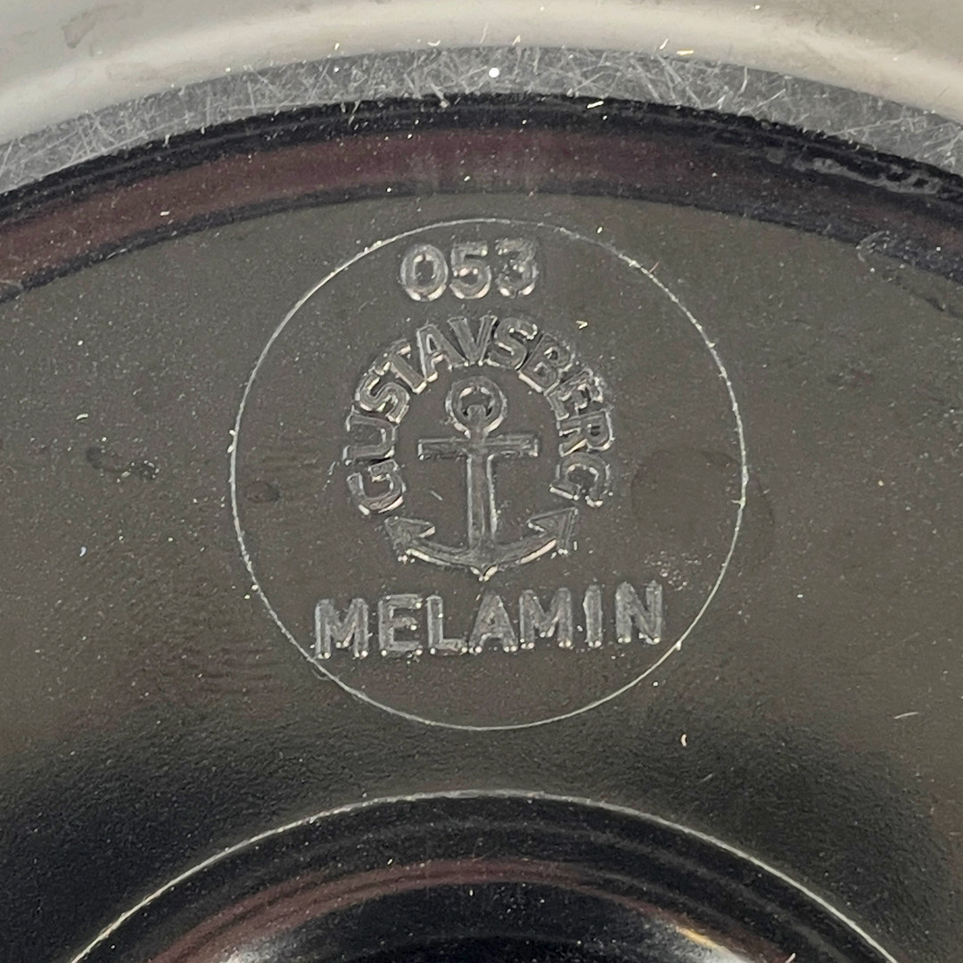 ASKKOPP, "Kulan", Gunnar Larsson, melamin, Gustavsberg.
