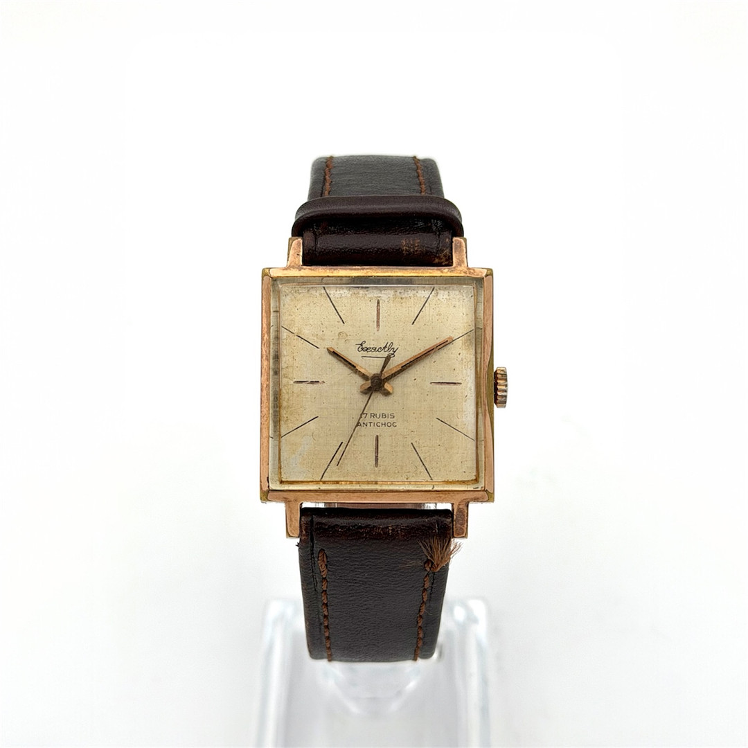 EXACTLY, armbandsur, 1950/60-tal, manuell, gulddouble´.
