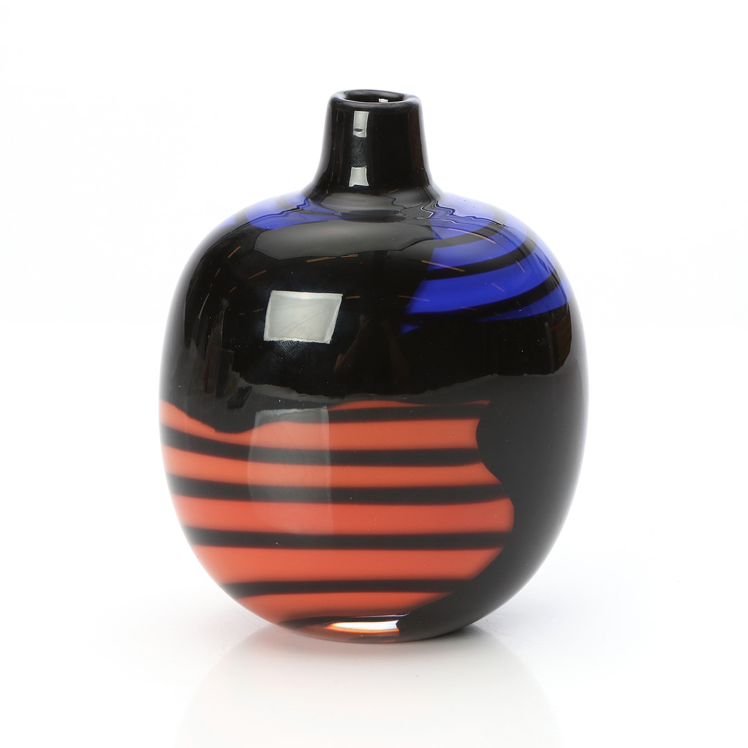 CHRISTIAN VON SYDOW, VAS "VIBRATO". Konstglas, signerad och numrerad 12/50.