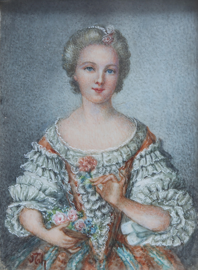 FRENCH SCHOOL, EARLY 20TH CENTURY. "Madame Louise".