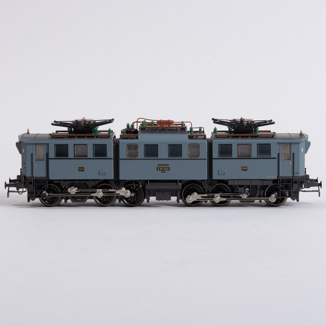 E-LOKOMOTIV. Märklin 3828 BR E 91 102. Original æske.