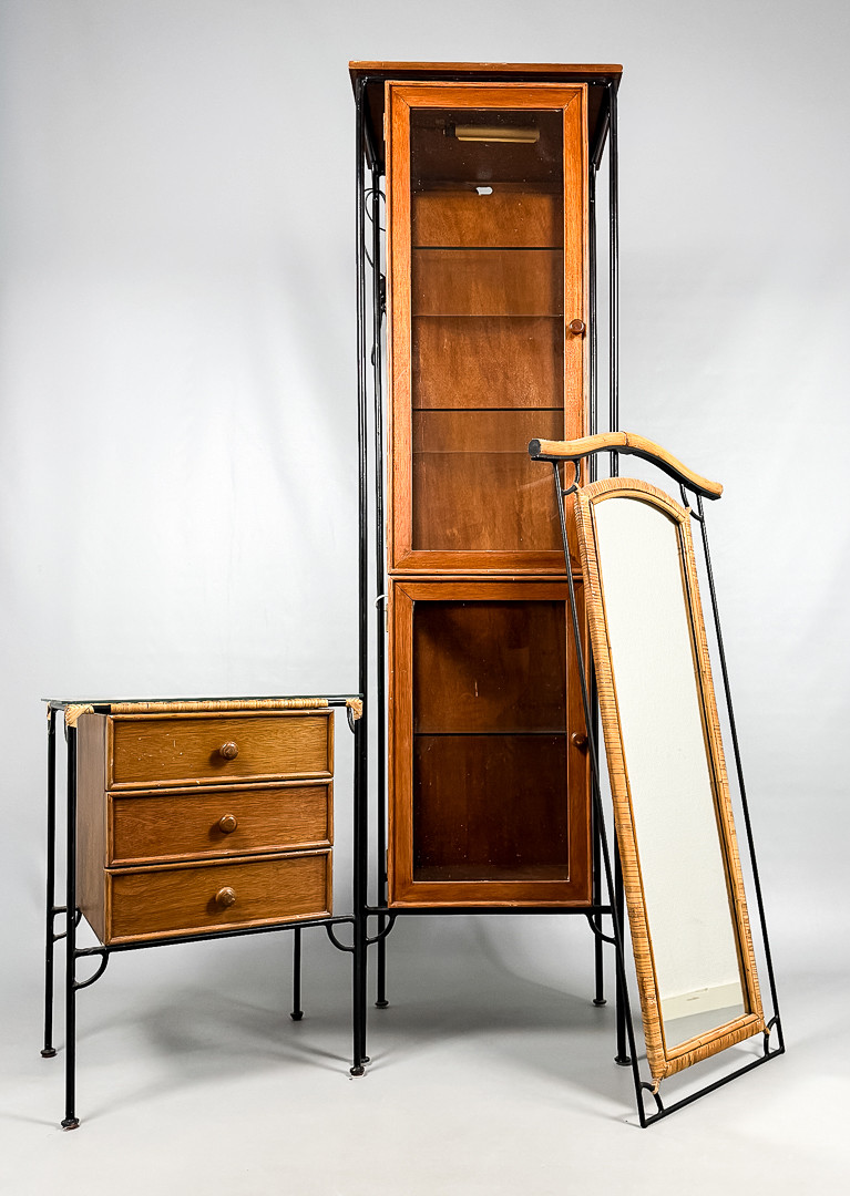 HALLMÖBLER, 3 delar, kolonial-stil, John Bertil Häggström, 1900-tal.