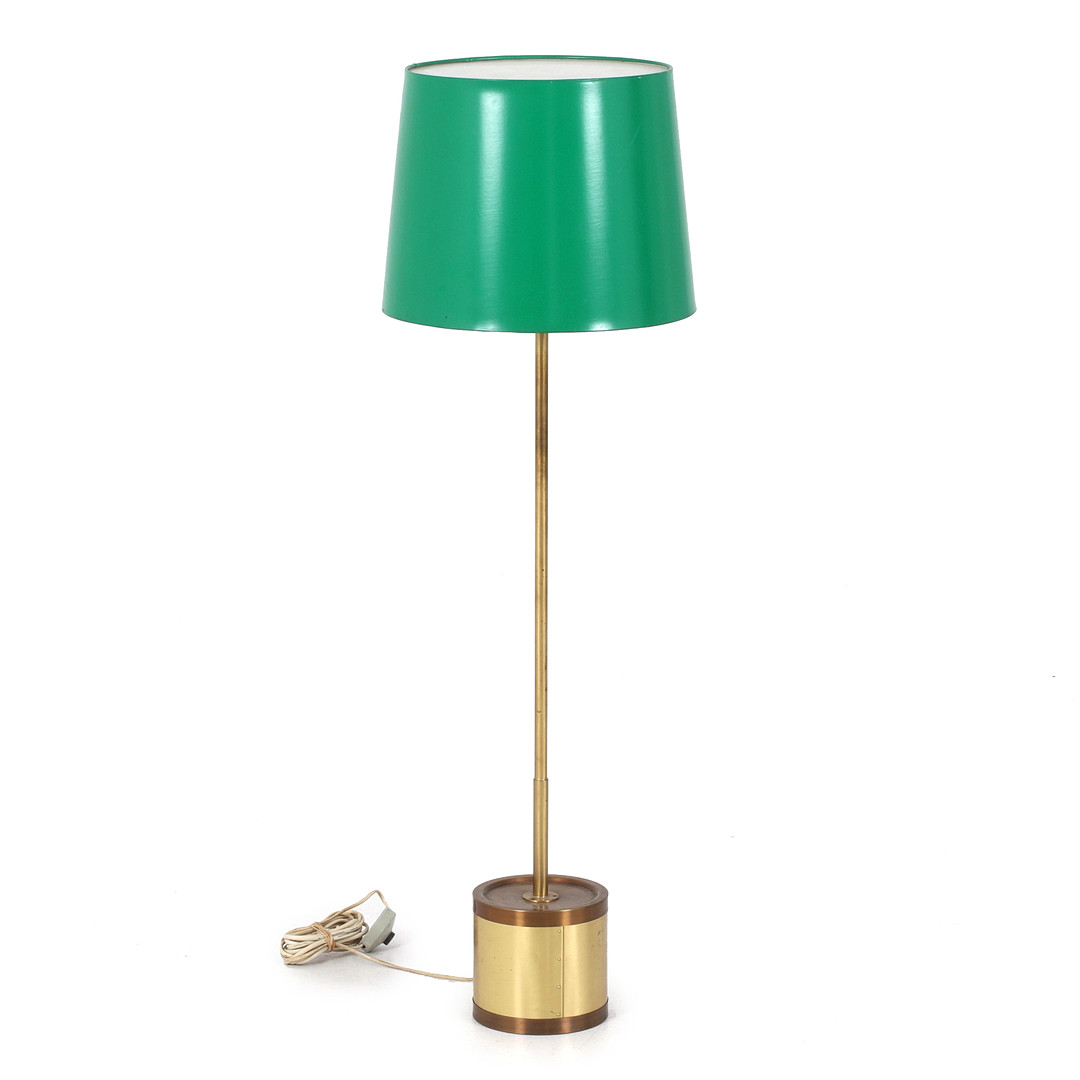 HANS-AGNE JAKOBSSON. Golvlampa, modell G 123/500, mässing, Markaryd.
