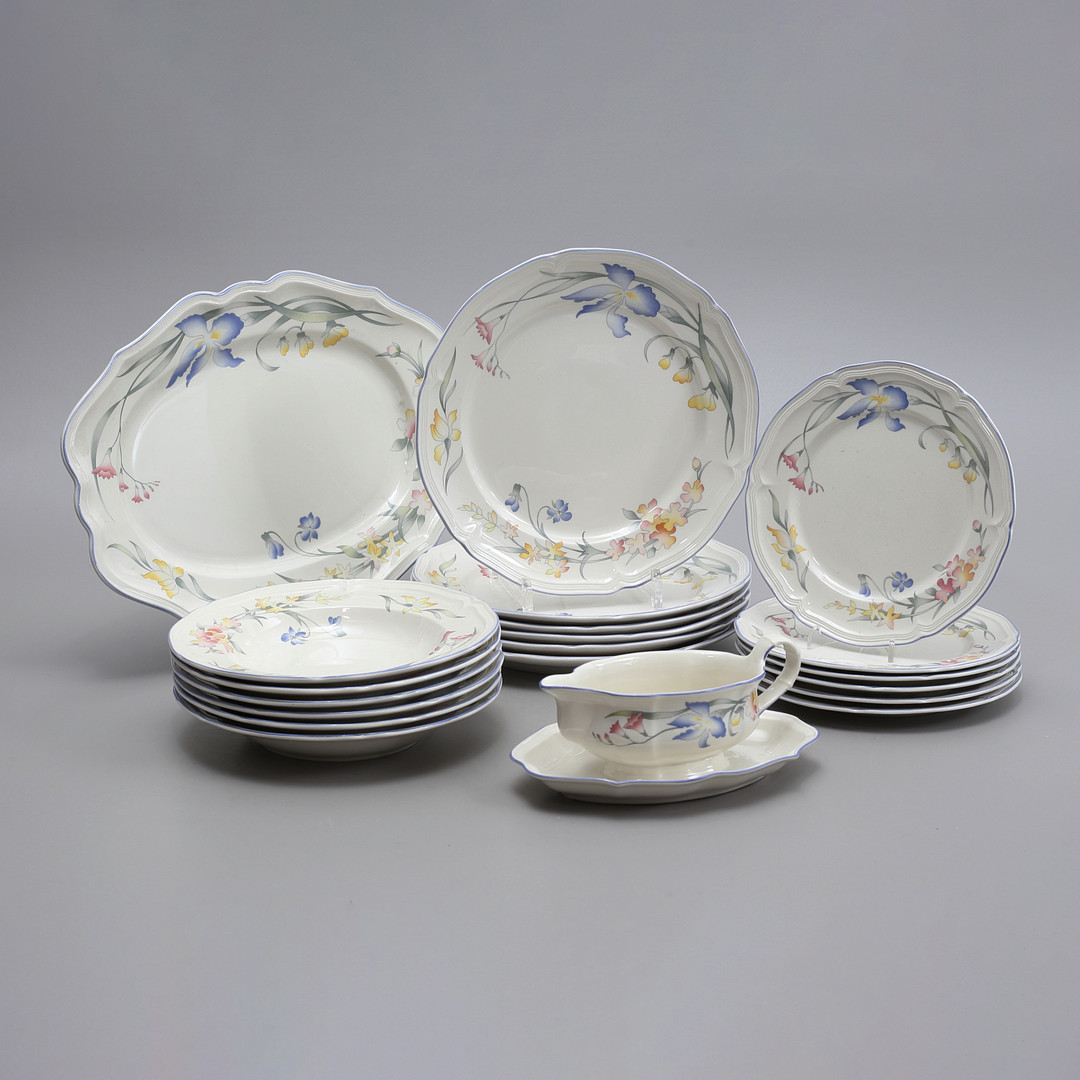 SERVISDELAR, 20 st, porslin, Villeroy & Boch, "Riviera".