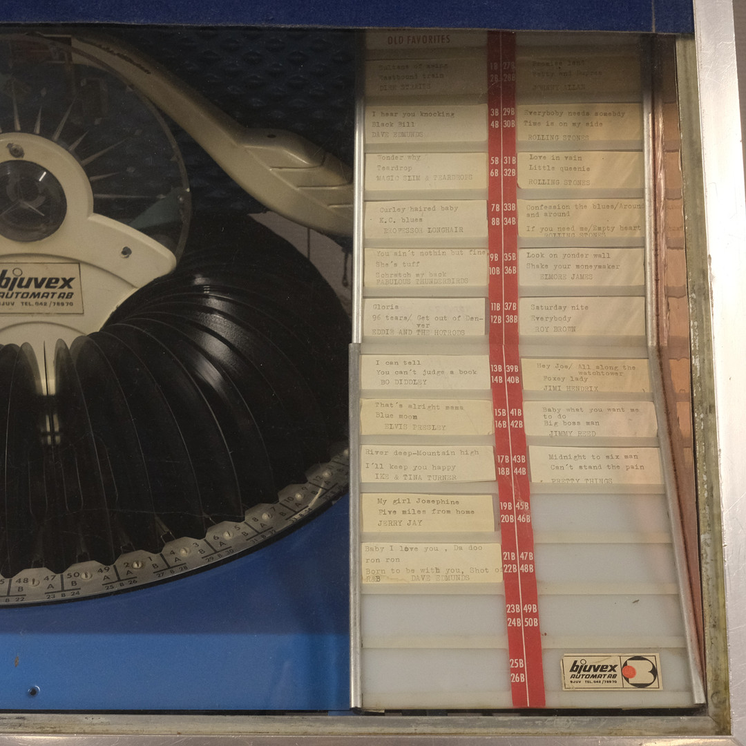 WURLITZER. JUKEBOX. "LYRIC". USA, 1960-TAL. *RENOVERINGSOBJEKT.