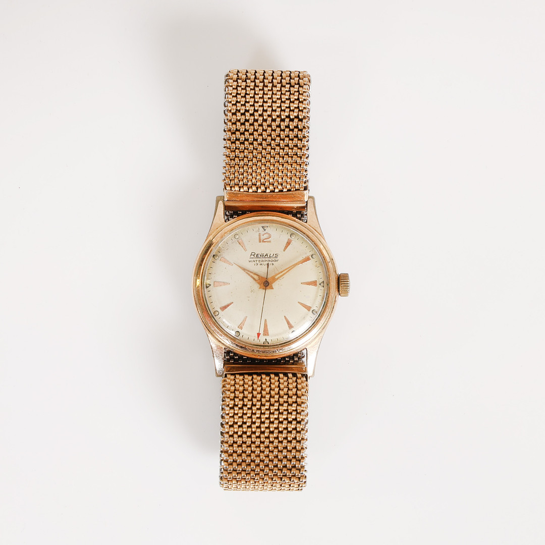 A REGALIS AUTOMATIC WRISTWATCH.