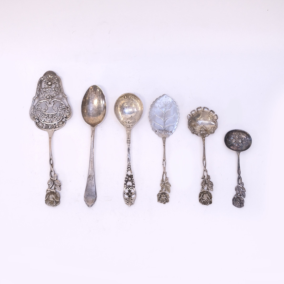 6 BESTICK SILVER.