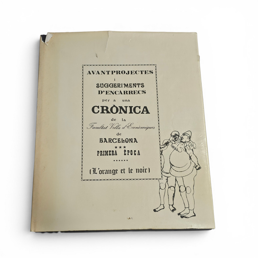 Libro. "Crónica. Lluís Barré y Pla Narbona".