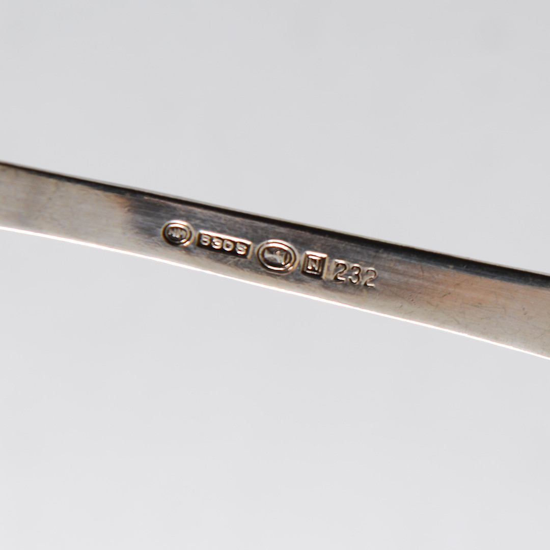 SILVERFÖREMÅL, 7 delar, 255 gram.