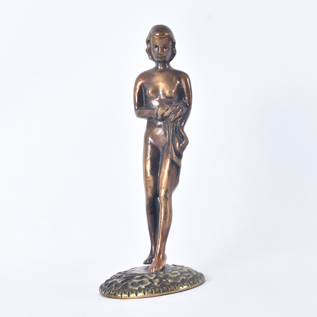 OKÄND KONSTNÄR. Skulptur, brons, 1900-tal.