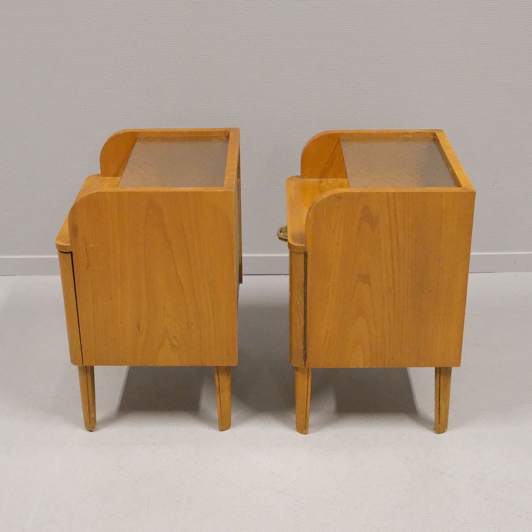 SÄNGBORD, ETT PAR, 1950-TAL.