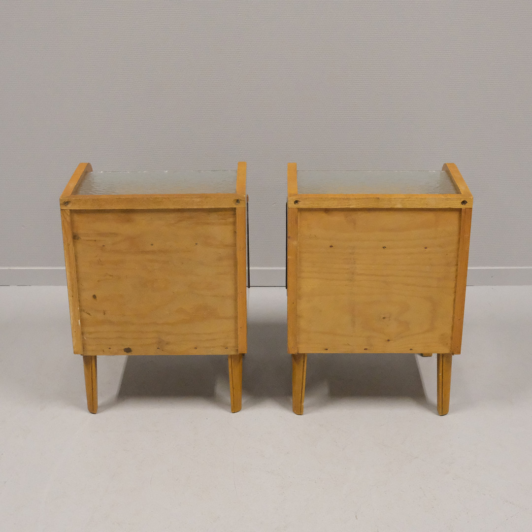 SÄNGBORD, ETT PAR, 1950-TAL.