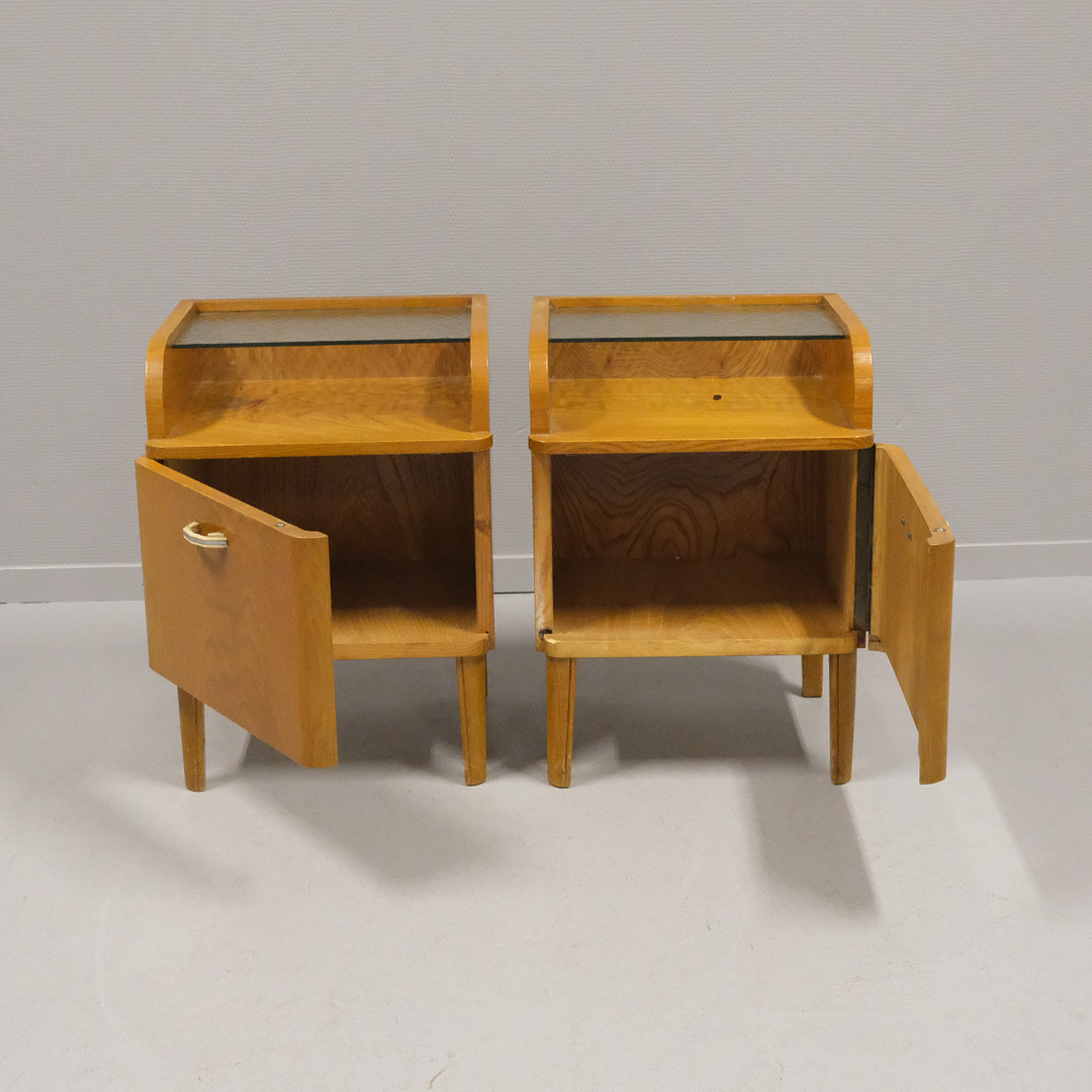 SÄNGBORD, ETT PAR, 1950-TAL.