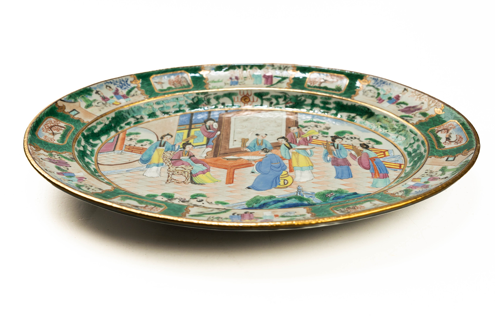 KINESISK STEKFAT, Qing 1800-tal.