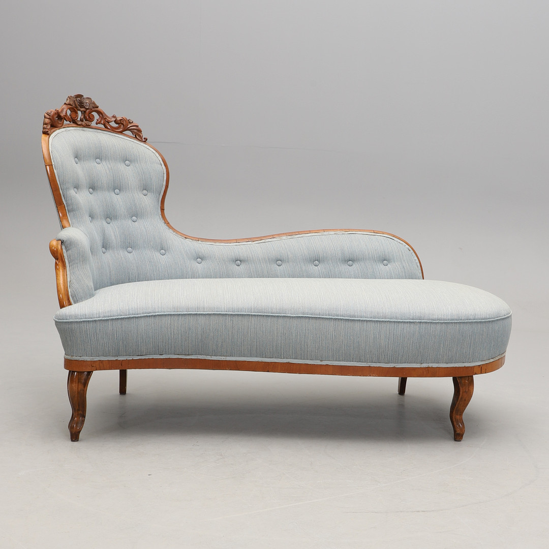 SCHÄSLONG, rokokostil, 1800-talets andra hälft.