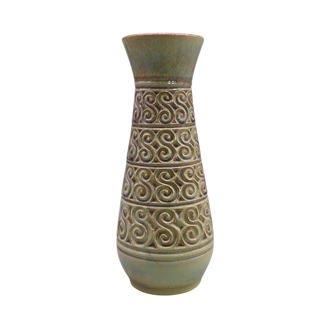 KERAMIKVASE, CARSTENS TÖNNIESHOF, FORM 7253-30, WEST-DEUTSCHLAND.