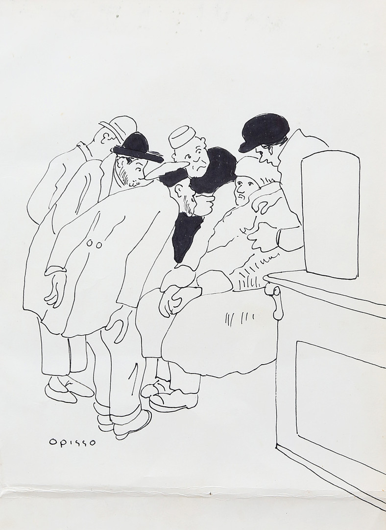 RICARD OPISSO. Interior scene.