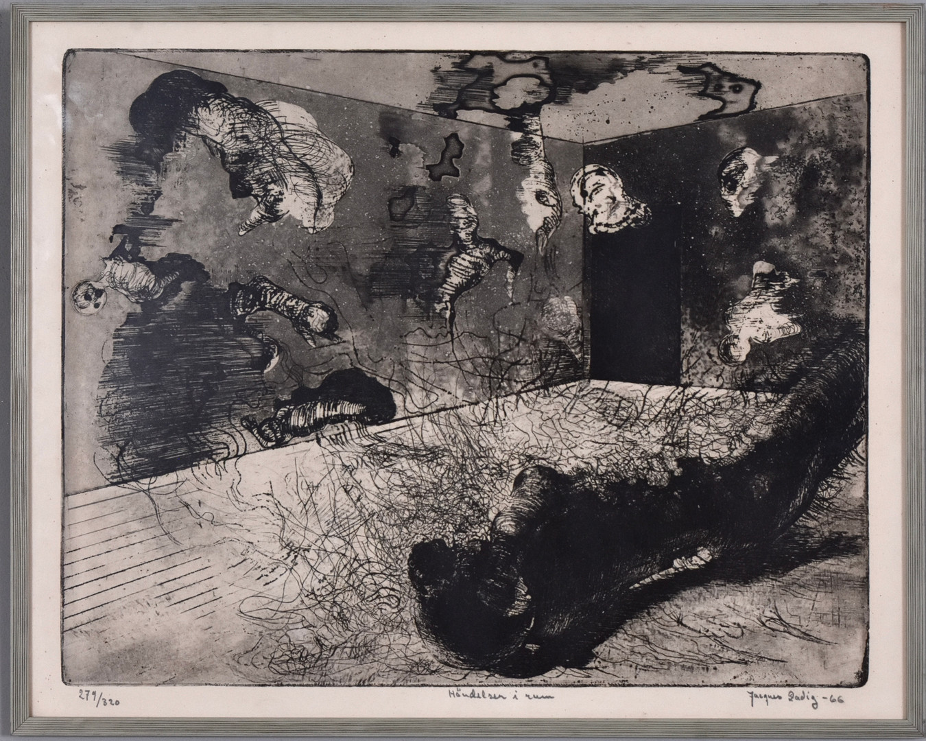 JAQUES ZADIG. Etsning.