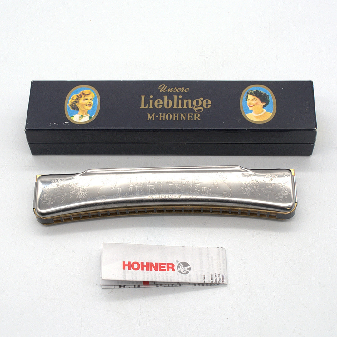 MUNDHARMONIKA; HOHNER - UNSERE LIEBLINGE; VINTAGE.