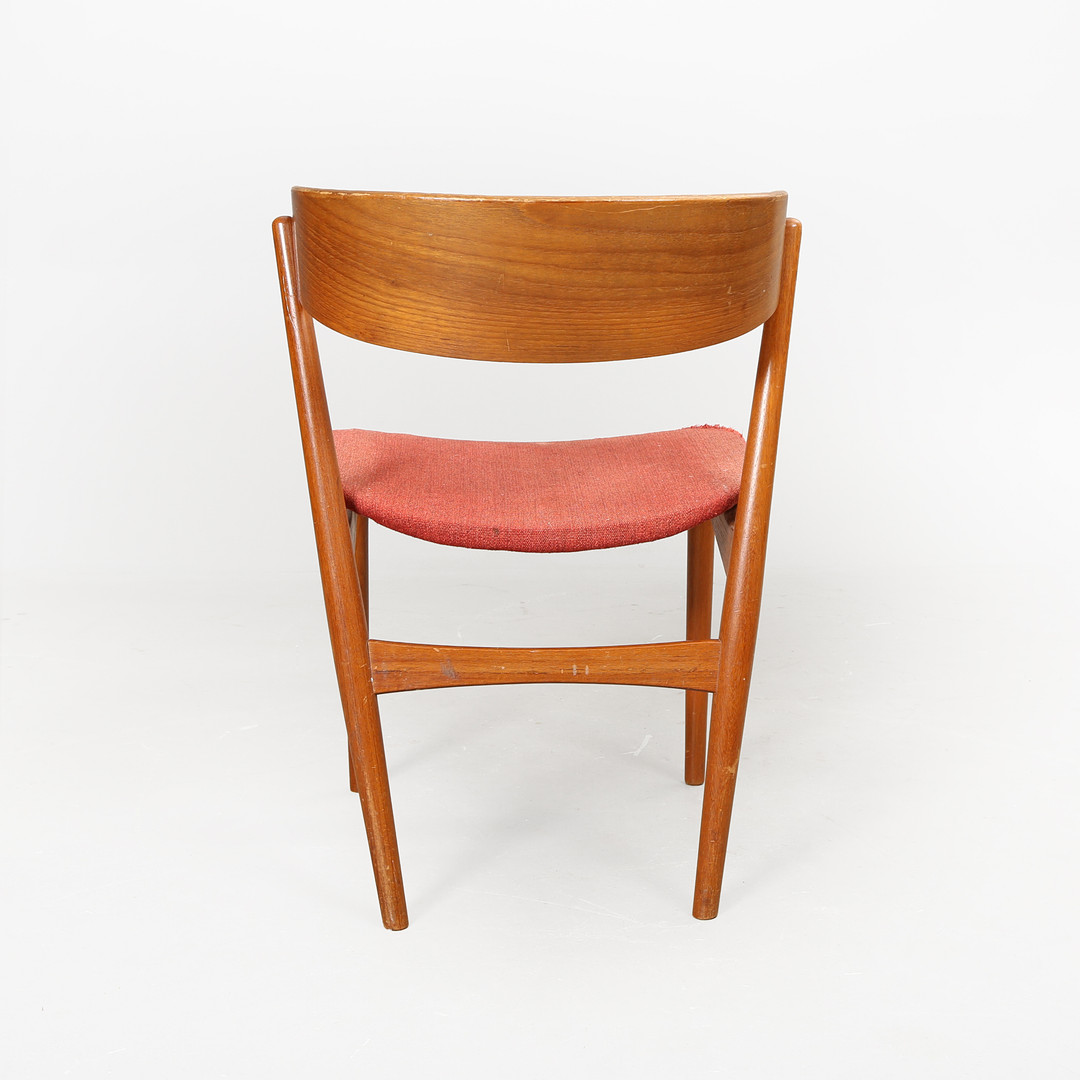 HELGE SIBAST. Stol af teak, model 7, 1950'erne.