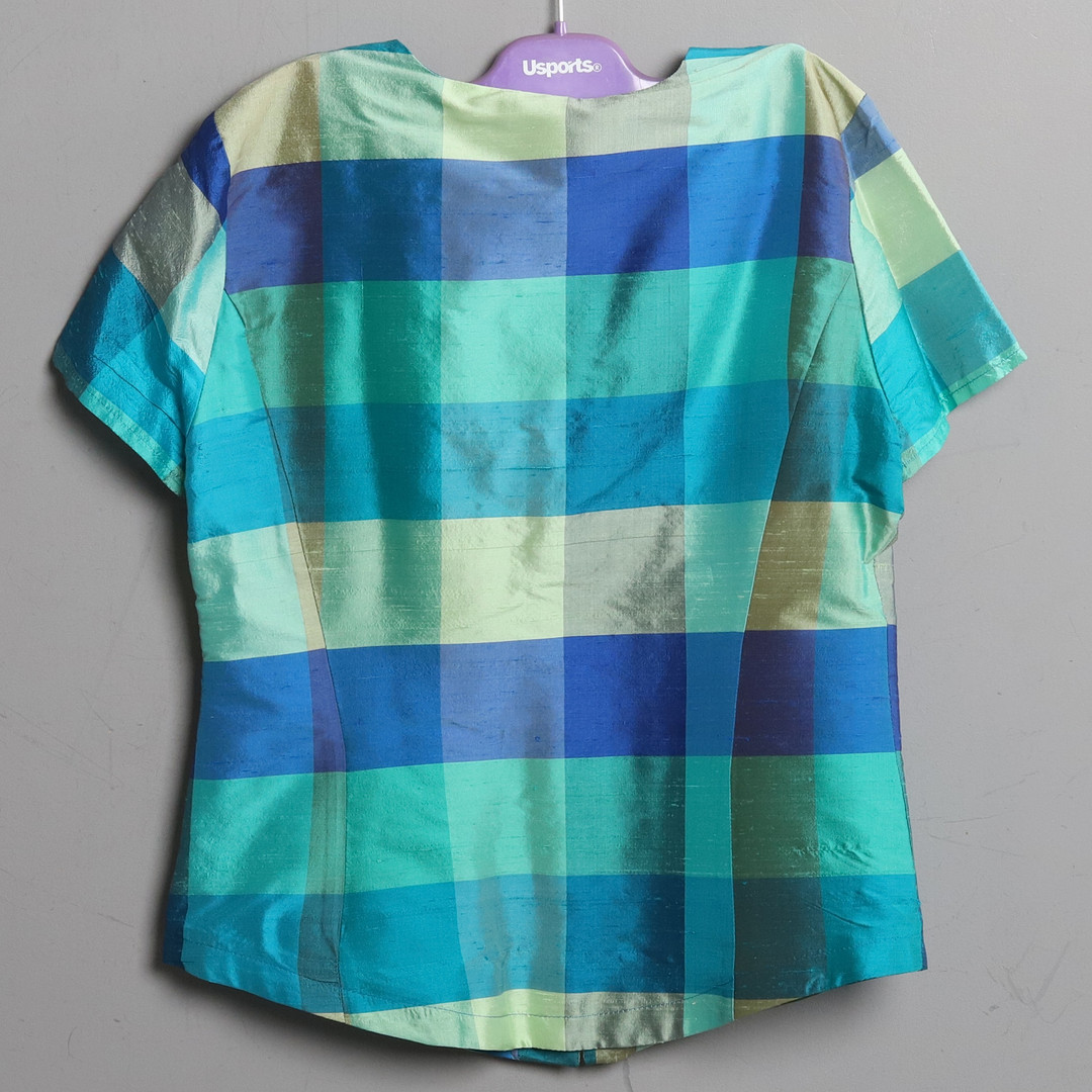KJOL OCH BLUS, siden, "Kriss" storlek 36, 80-talet.
