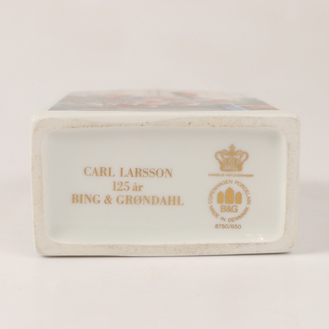 TEDOSA, porslin, "Carl Larsson 125 år", Bing & Gröndahl, Danmark.