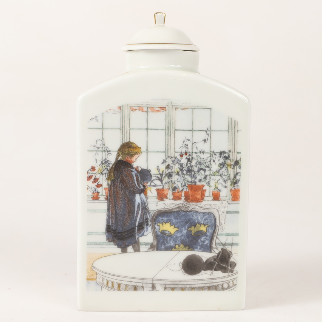 TEDOSA, porslin, "Carl Larsson 125 år", Bing & Gröndahl, Danmark.