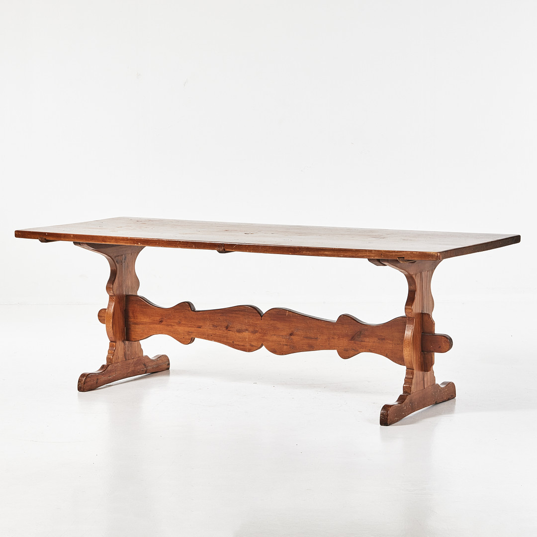 BOCKBORD, 1800-tal, furu, lackerat.