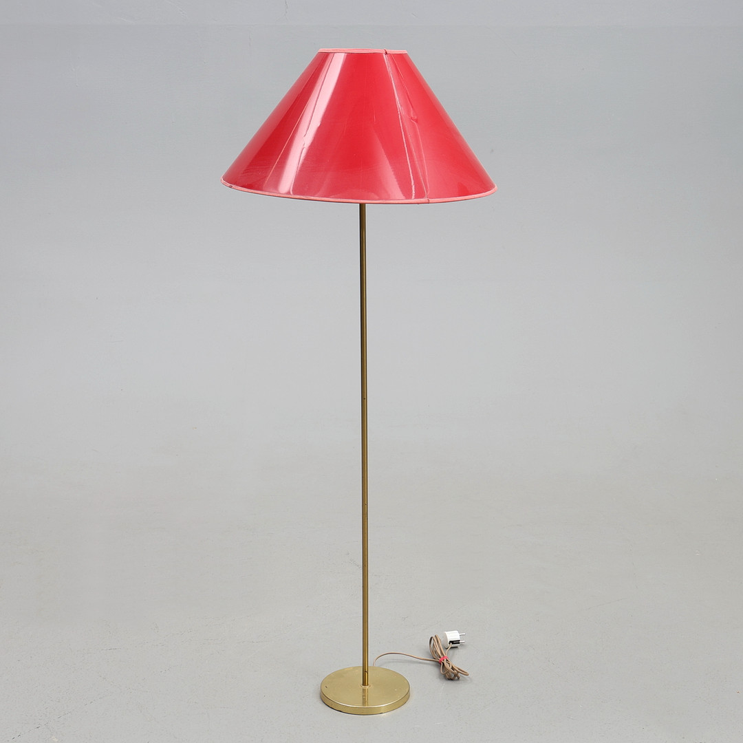 GOLVLAMPA, mässing, MAE 4426, Möllers Armatur, Eskilstuna.