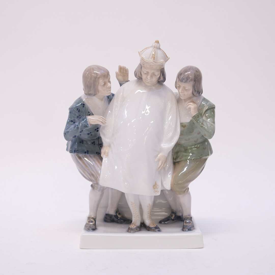ROYAL COPENHAGEN FIGURIN " KEJSARENS NYA KLÄDER ".