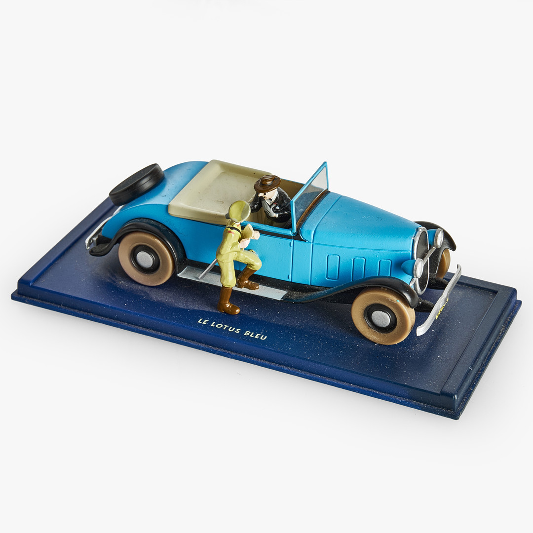 TINTIN. Samlarfigurer, 7 st, Hergé / Moulinsart, tidigt 2000-tal.