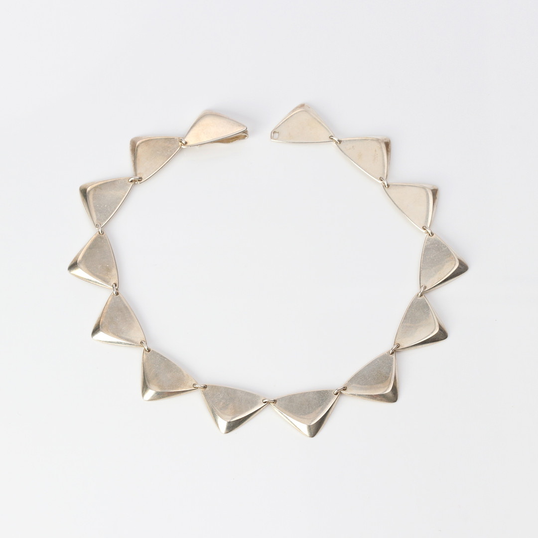 HANS HANSEN, HALSBAND. Sterlingsilver, modellnr 319, Danmark.