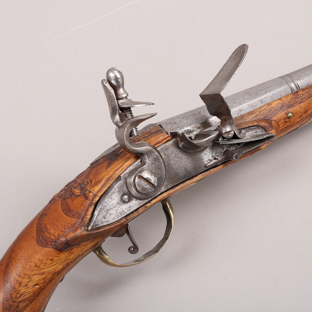 FLINTLÅSPISTOL, 1700-tal.