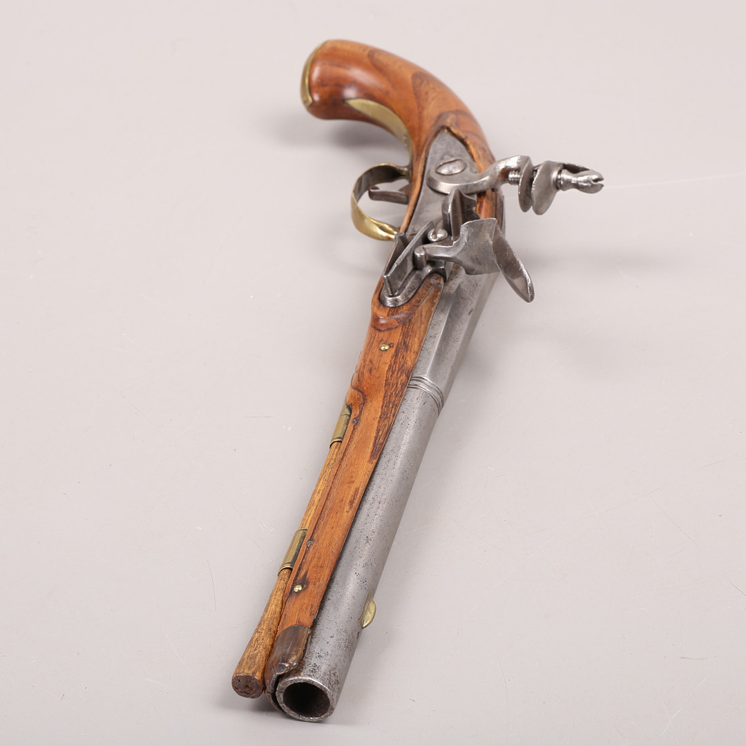 FLINTLÅSPISTOL, 1700-tal.
