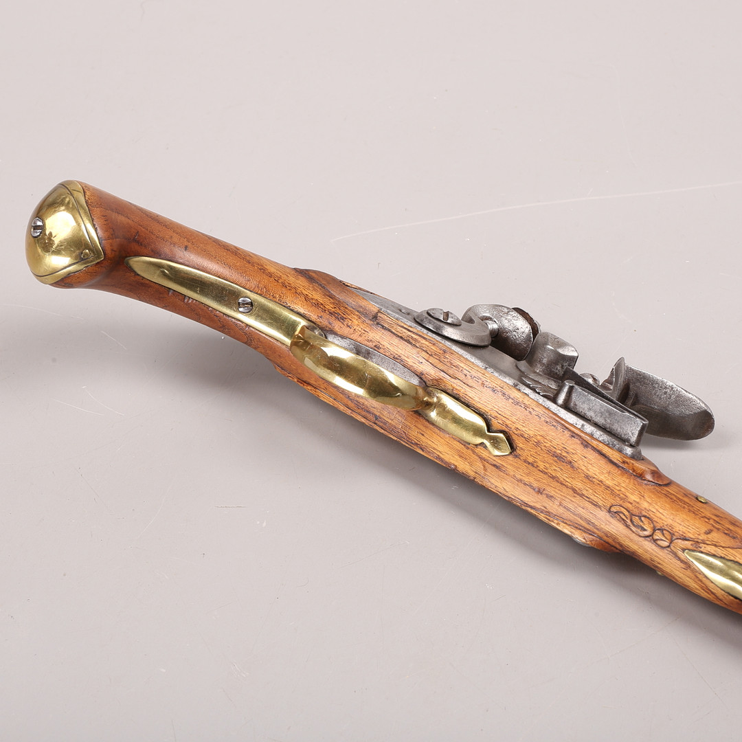 FLINTLÅSPISTOL, 1700-tal.