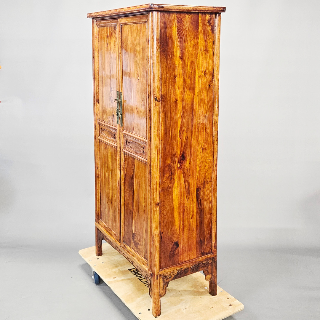 CHINESE HARDWOOD CABINET.