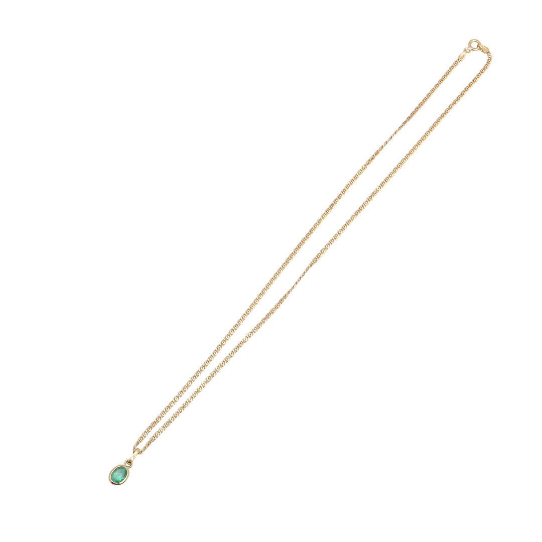 Emerald pendant.