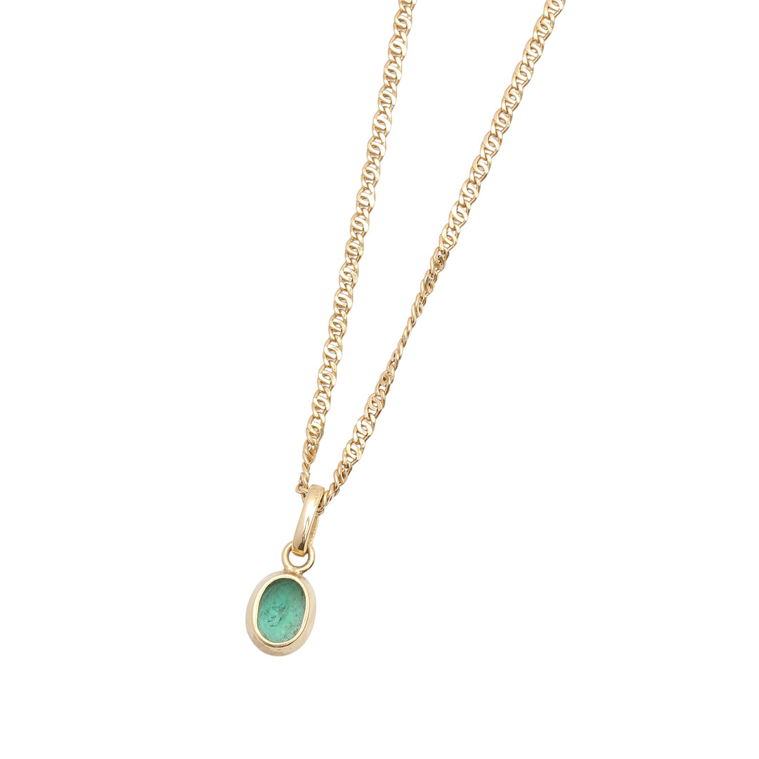 Emerald pendant.
