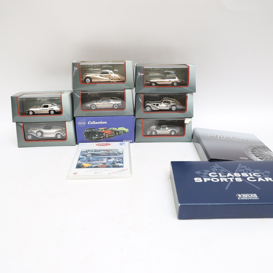 LEKSAKSBILAR, volvo collection samt silver-cars.