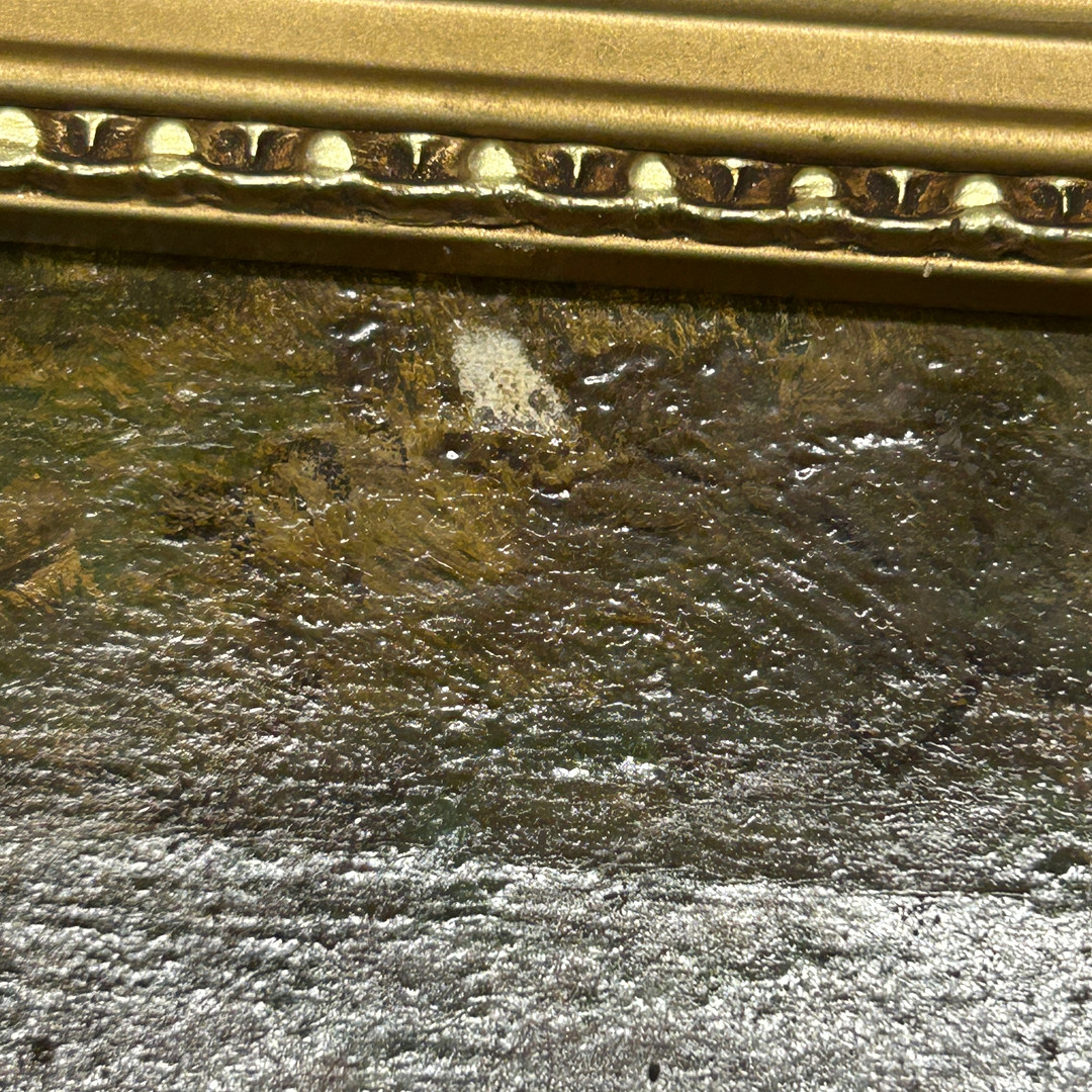 19THC OIL ON CANVAS.